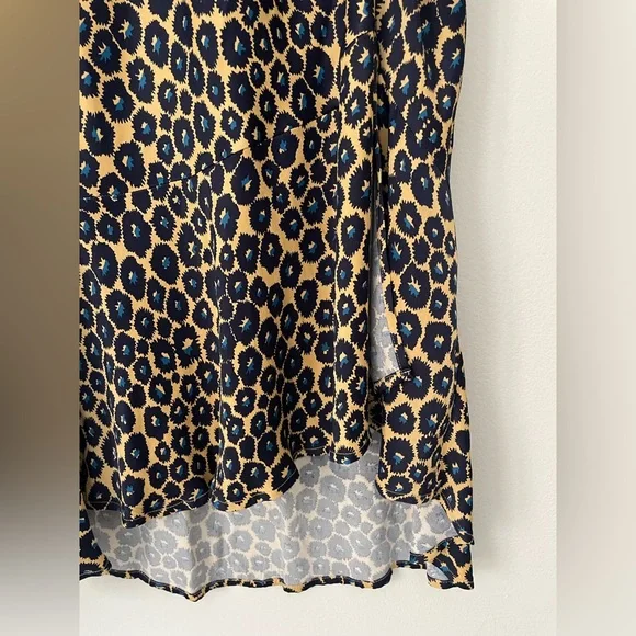 Maeve by Anthropologie Leopard Midi Slip Skirt - Picture 5 of 10